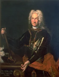 Feldmarschall Graf Guidobald von Starhemberg (1654-1737), österreichischer Militärkommandant in Spanien während des Spanischen Erbfolgekriegs